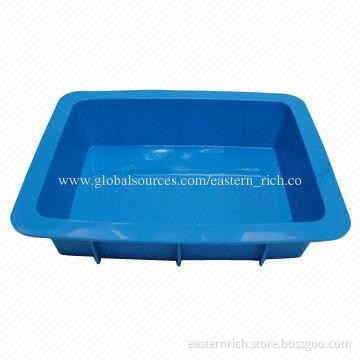 Silicone bakeware, sized 29.8x23.8x6.5cm